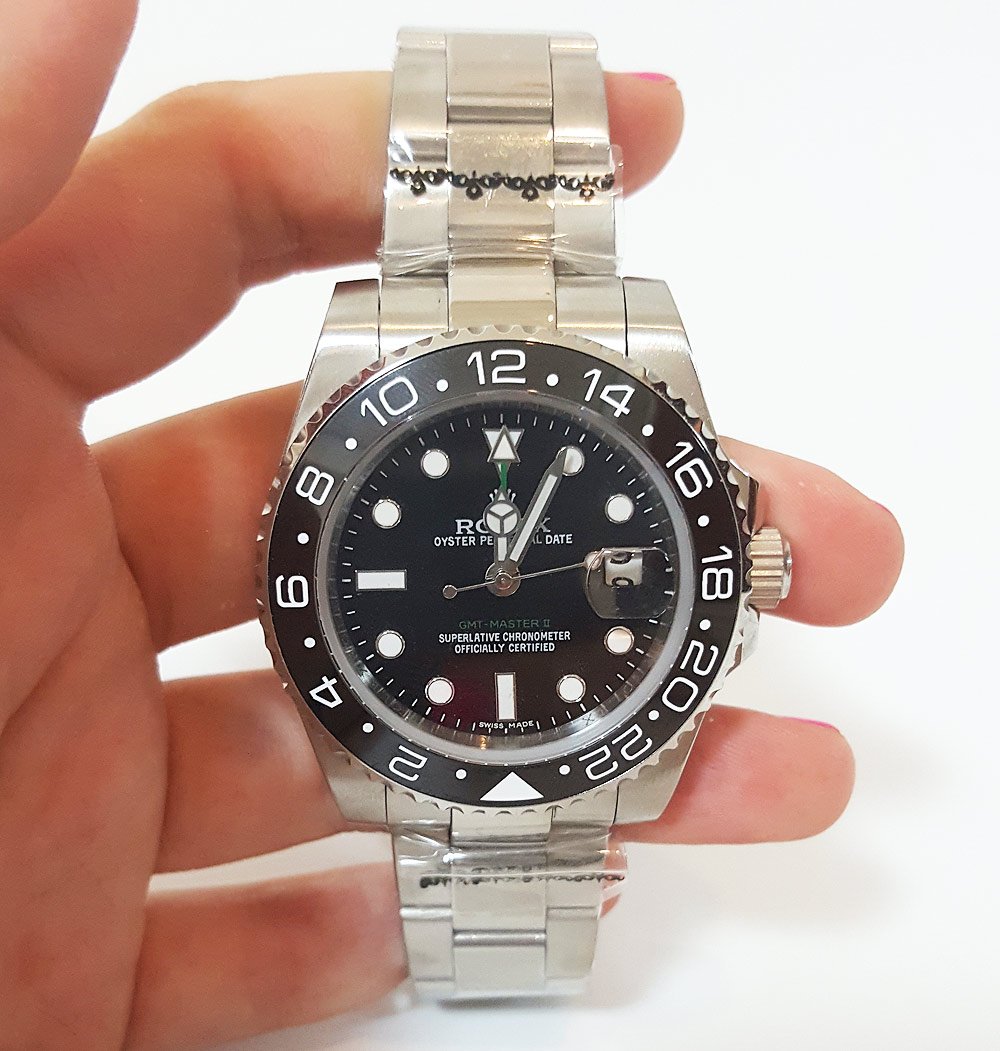 rolex gmt master ii black 116710