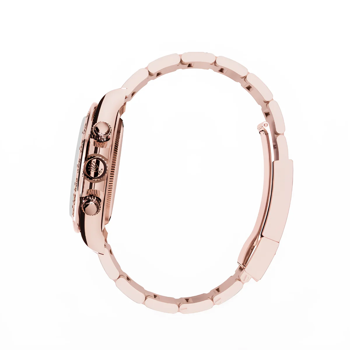 rolex daytona cosmograph: oyster, 40 mm, everose gold, bright black and sundust dial, m126505 0001 rolex daytona cosmograph: oyster, 40 mm, everose gold, bright black and sundust dial, m126505 0001