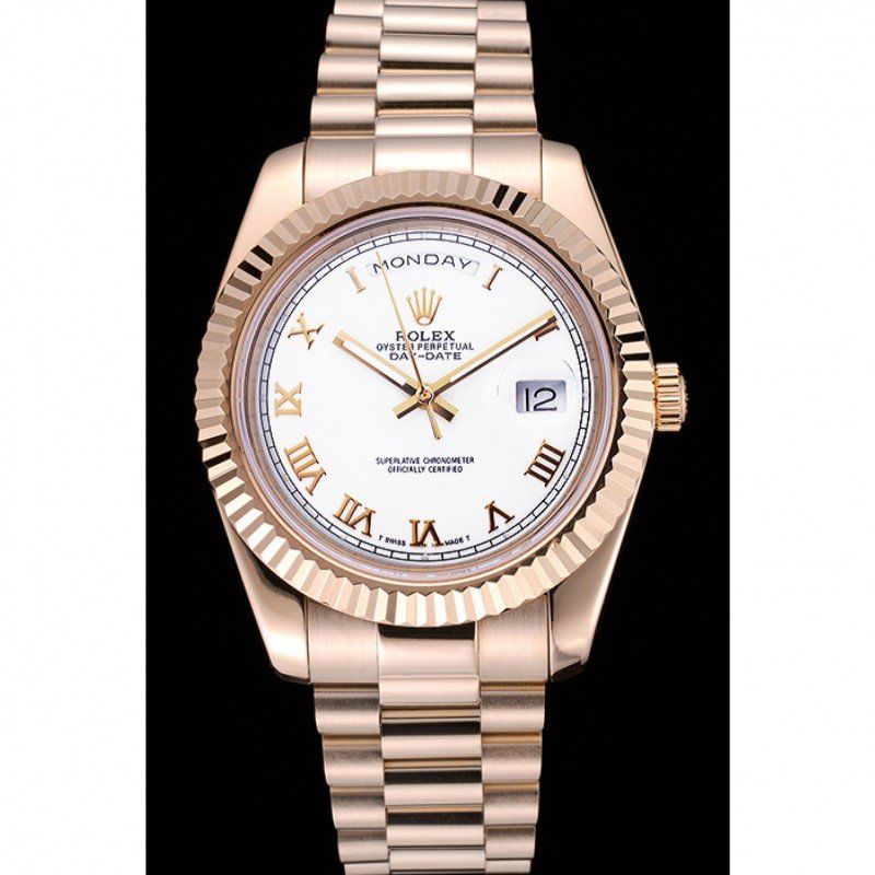 rolex day date white dial gold bracelet 622546 rolex day date white dial gold bracelet 622546