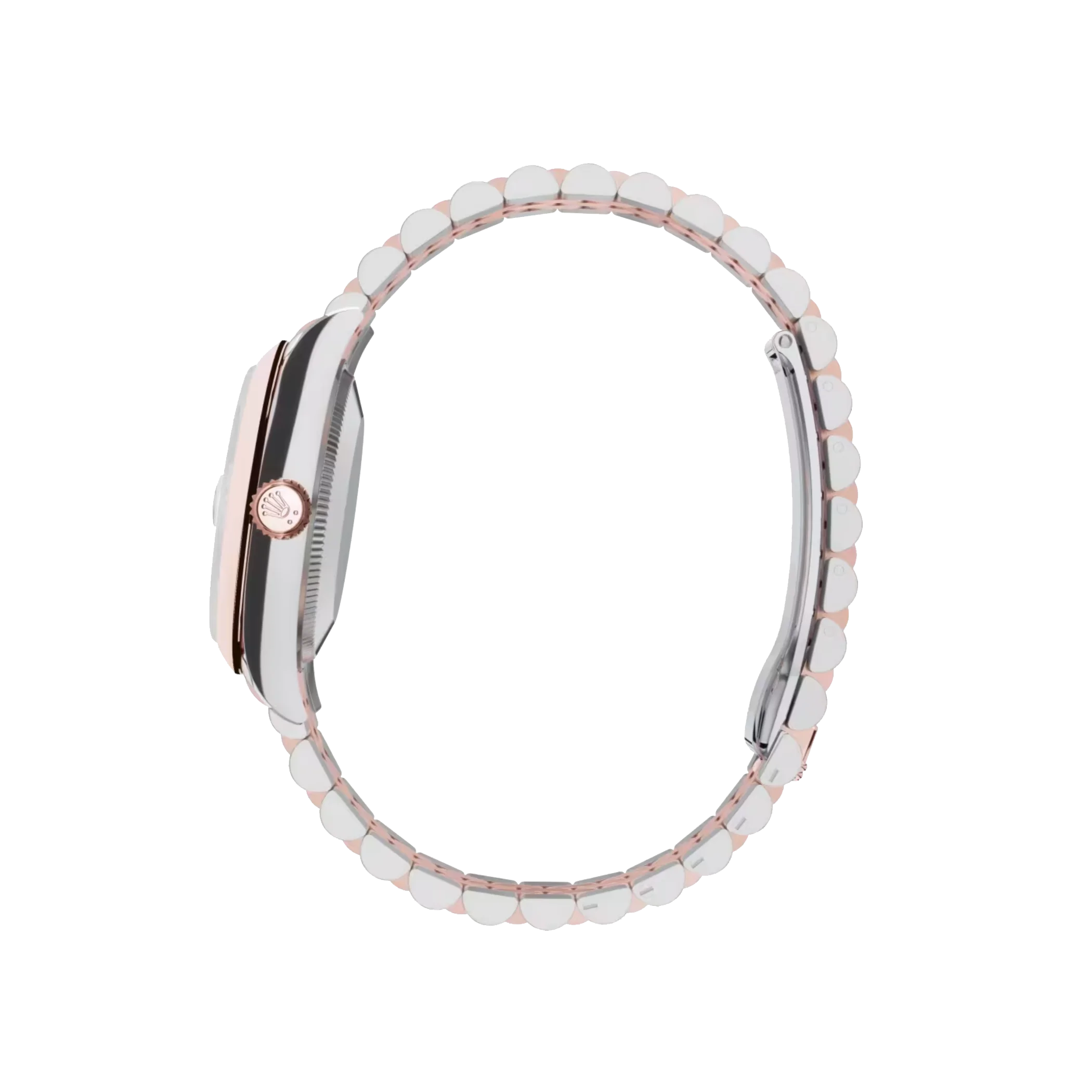 rolex datejust: 31 mm, oystersteel and everose gold, white dial, jubilee bracelet, m278241 0002 rolex datejust: 31 mm, oystersteel and everose gold, white dial, jubilee bracelet, m278241 0002