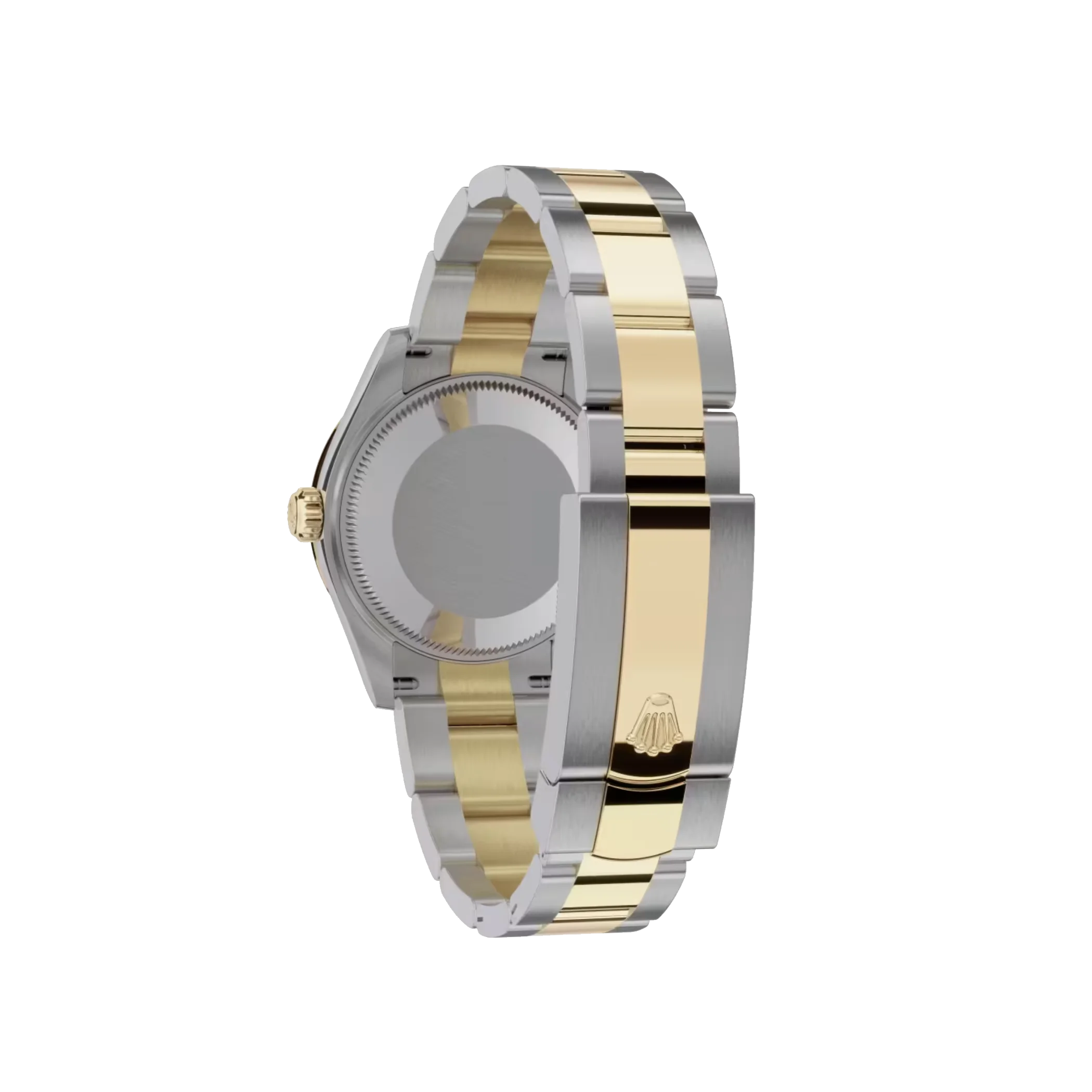 datejust: 31 mm, oystersteel and yellow gold, silver, diamond set, m278343rbr 0003